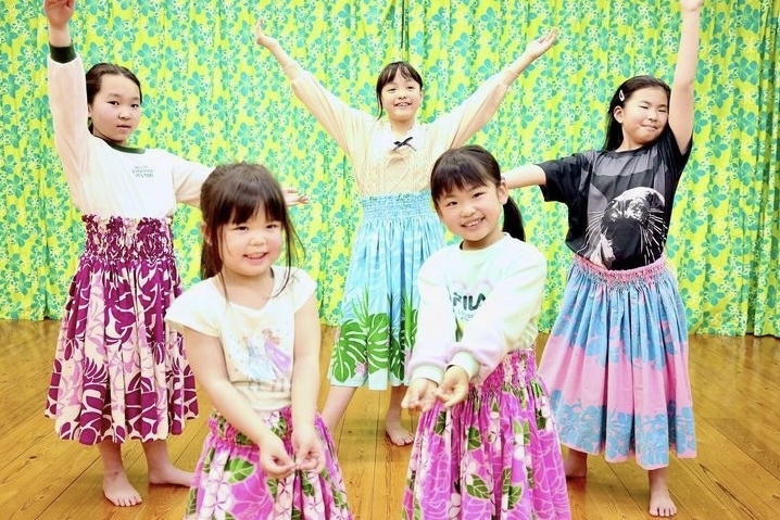 「子供の習い事にはフラがピッタリ❗️ケイキクラス（子供クラス）もございます✨️【福島市のフラダンス教室/フラスクール/タヒチアンダンス】」