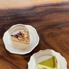 今週のもかちゃんのチーズケーキ⭐︎