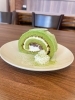 【メール便送料無料対応可】 4月期間限定メニュー『抹茶のロールケーキ』 | M's CRESCENTの チャーム