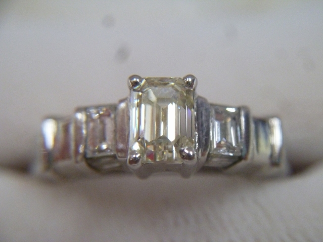 ダイヤモンドリングをお売りいただきました「買取専門 金のクマ 沼津店　ダイヤモンドリングをお売り頂きました」