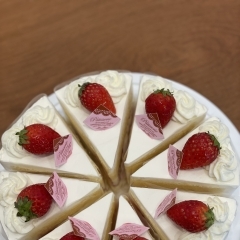 苺のショートケーキ🍓