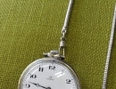 手巻き式のオメガ懐中時計、修理完了(^_^;)