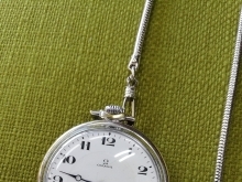 手巻き式のオメガ懐中時計、修理完了(^_^;)