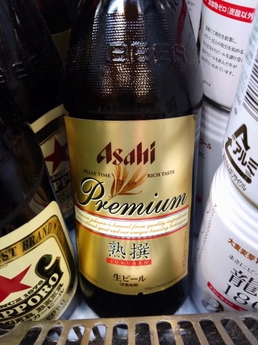 アサヒプレミアム熟撰く「こんな美味いビールあります「阪急桂駅西口徒歩３分食品」」