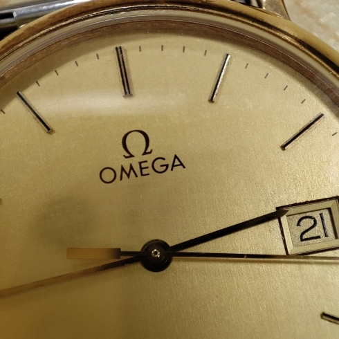 長年放置していた腕時計、査定だけでも対応します♪「オメガ（OMEGA）のクオーツ時計不動品をお買取りさせていただきました【金沢区・磯子区】ブランド時計の買取なら買取専門店大吉イオン金沢シーサイド店におまかせください」