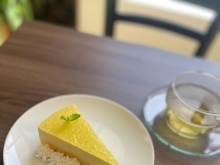 5月限定メニュー『レモンムースケーキ』