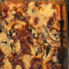 茄子パルミジャーノチーズ　オーブン焼き