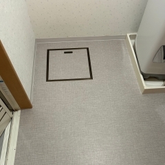 京都市西京区でクロスと床の張替工事を致しました。