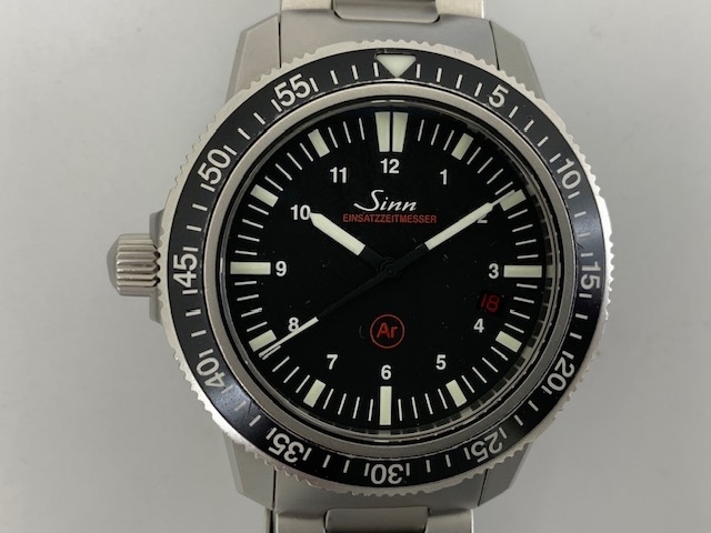 ジン　Ｓｉｎｎ　自動巻き　腕時計　高価買取「腕時計　Sinn　ジンの価値がわかります！　Sinn　603.EZM3　高価買取りさせて頂きました！　　貴金属、ブランド品、テレホンカード、切手の「買取」は大黒屋金町北口店へ」