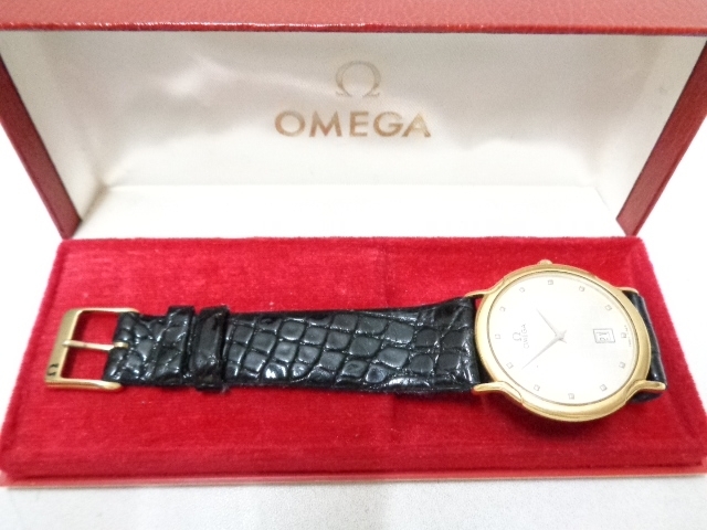 「川西市花屋敷のお客様。オメガの時計のお買取り！ブランド時計も、おたからやJR伊丹店で高く売れます。」