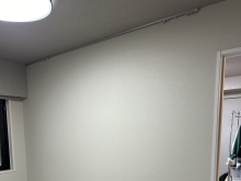 京都市中京区のマンションで間仕切り壁新設工事を致しました。