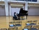 ピアノコンクール本番に向けて、リハーサルを行いました。新潟市西区のピアノ教室です。