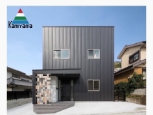 【上山建設／施工事例】スタイリッシュなキューブ型の家