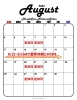 8月の営業日カレンダー | Honda Cars 愛媛北 新居浜坂井店の