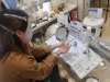 お客様に【フェアルーセント 薬用ブライトニングパック】を使用
