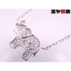 K18WG ルビー1.2ct ダイヤ0.05ct ネックレス 上品ジュエリー K18WG ルビー1.2ct ダイヤ0.05ct ネックレス 上品ジュエリー