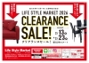 クリアランスセール！ | ライフスタイルマーケットのニュース