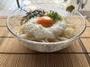 夏の涼しい一杯『月見トロロぶっかけうどん（細打ち）』はじめました