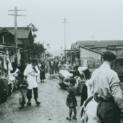 船橋湊町1丁目付近、昭和30年~40年代に見られた昔の風景