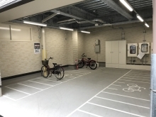 実は駐輪場があります！柏の葉キャンパス駅近く+50台以上の駐輪場ありの塾＝トライプラスです！