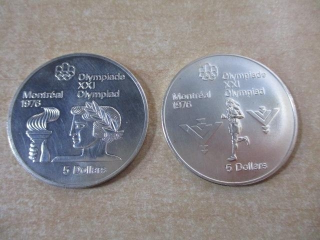 1976年 モントリオールオリンピック記念銀貨「1976年・モントリオールオリンピック記念銀貨　お買取させて頂きました！各種銀貨のお買取は　　買取専門店大吉　佐世保店へお任せ下さい。」