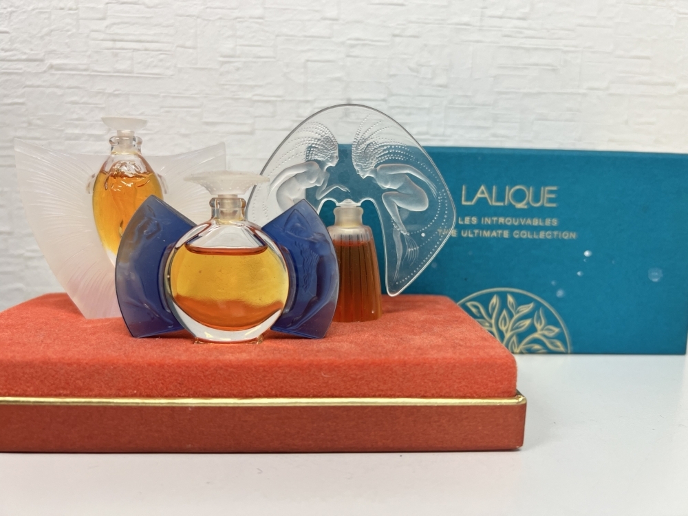 Lalique フランス 2002ミニチュア香水 ボトルヌードレ・エルフ