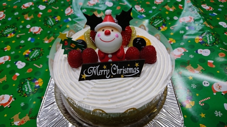 レアチーズ「クリスマスケーキ」