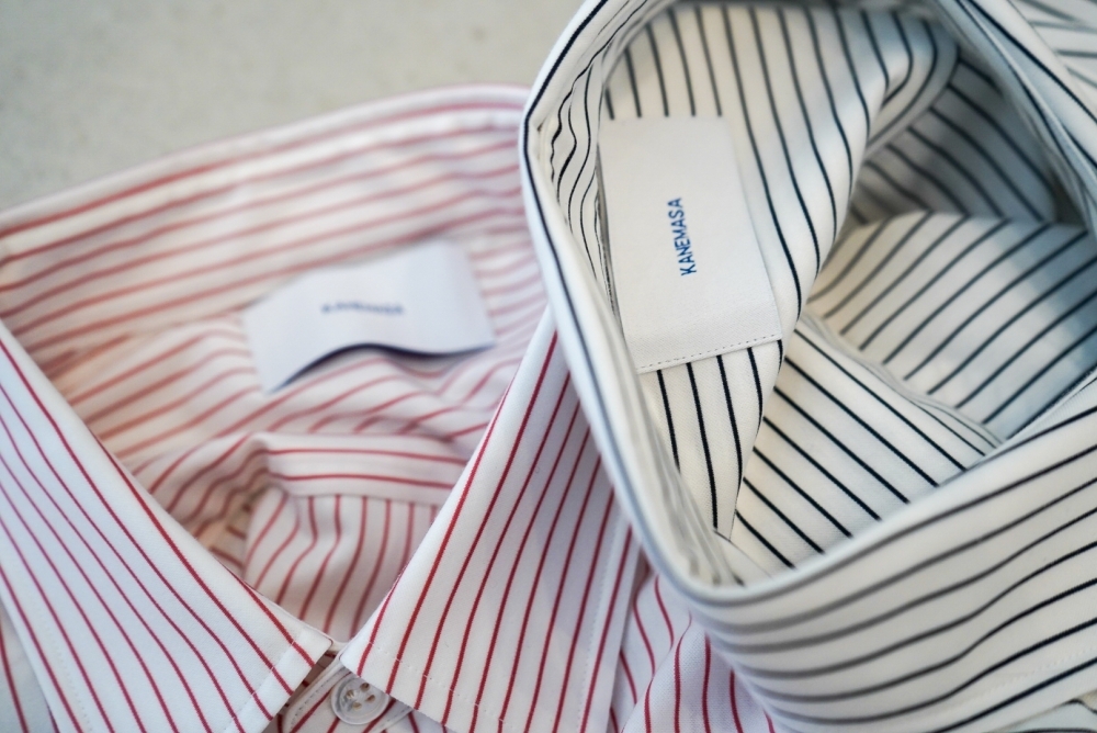 KANEMASA Pencil Stripe Dress Jersey Shirt | nikiのニュース