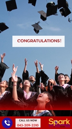 卒業おめでとう！「Congratulations!【千葉蘇我のおススメならいごと　英会話スクール】」