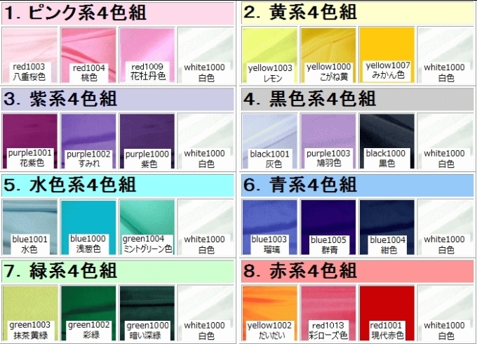 商品番号：otamesi-2-8a「２０２３年３月２２日　4枚組お試しセット品　入荷」