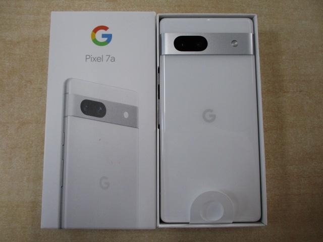 Google　pixel7a 128GB snow「Google Pixel 7aお買取させて頂きました。Google Pixel のお買取も佐世保市の　　　　　　　買取専門店大吉　佐世保店へお任せ下さい！」
