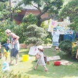 横浜ノイエで「水」遊び