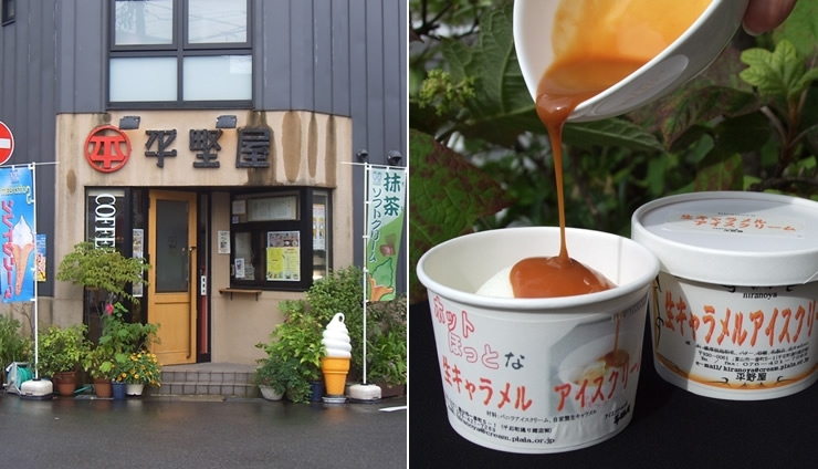 「アイスクリームの店 平野屋」がんこもんが作るとっておきのアイスクリーム。