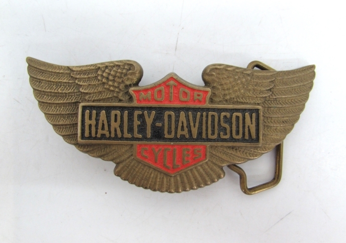 ハーレーダビッドソン　真鍮　バックル「お部屋のお片付け！コレクションを売るなら【豊平区】【おたからや西岡札大前】ハーレーダビッドソンのベルトバックルお買取りしました✨」