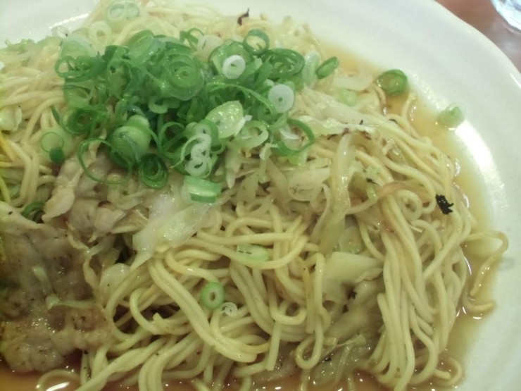 尾道ラーメン風焼きそば