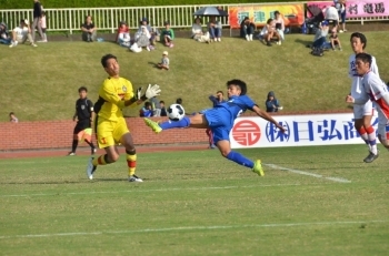 平岡選手、惜しい！