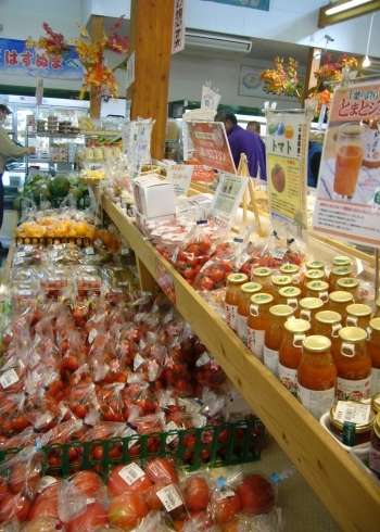 物産館・「喜太陽」店内「道の駅オライはすぬま」