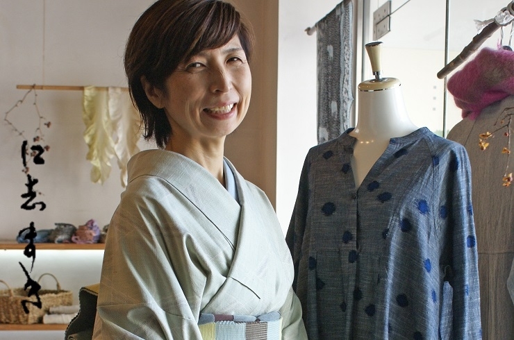 「に志まき呉服店（にしまき）」職人の手から生まれる日本の美、自然の色や美しさを多くの方に。