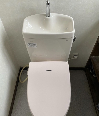 「トイレ交換してきました！　【福島市　水漏れ、水のトラブルは、安い！親切！ピカンテクリーンサービス】」