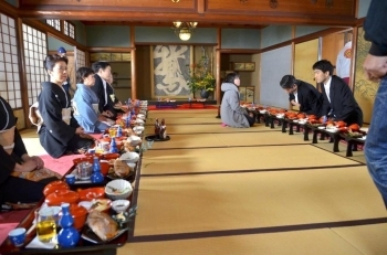 楽寿園の楽寿館（静岡県指定の文化財）