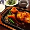 「カフェレストラン瑠奈」瑠奈チーズハンバーグ200g