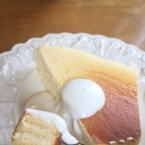 でっかい手作りケーキを堪能下さい！