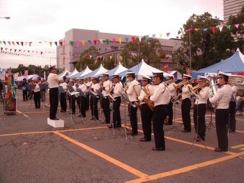 開会式は、川崎市消防音楽隊の演奏で始まりました。