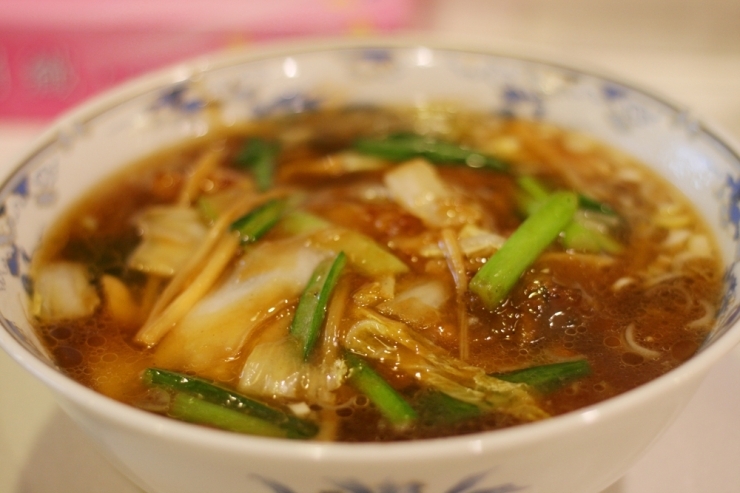 広島カキのスープ麺 1100円