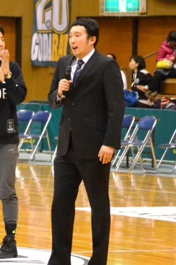上田康徳ヘッドコーチ