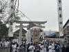 2023.10/8(日)7:30撮影|中組太鼓台が嘉母神社へ(嘉母神社祭礼)
