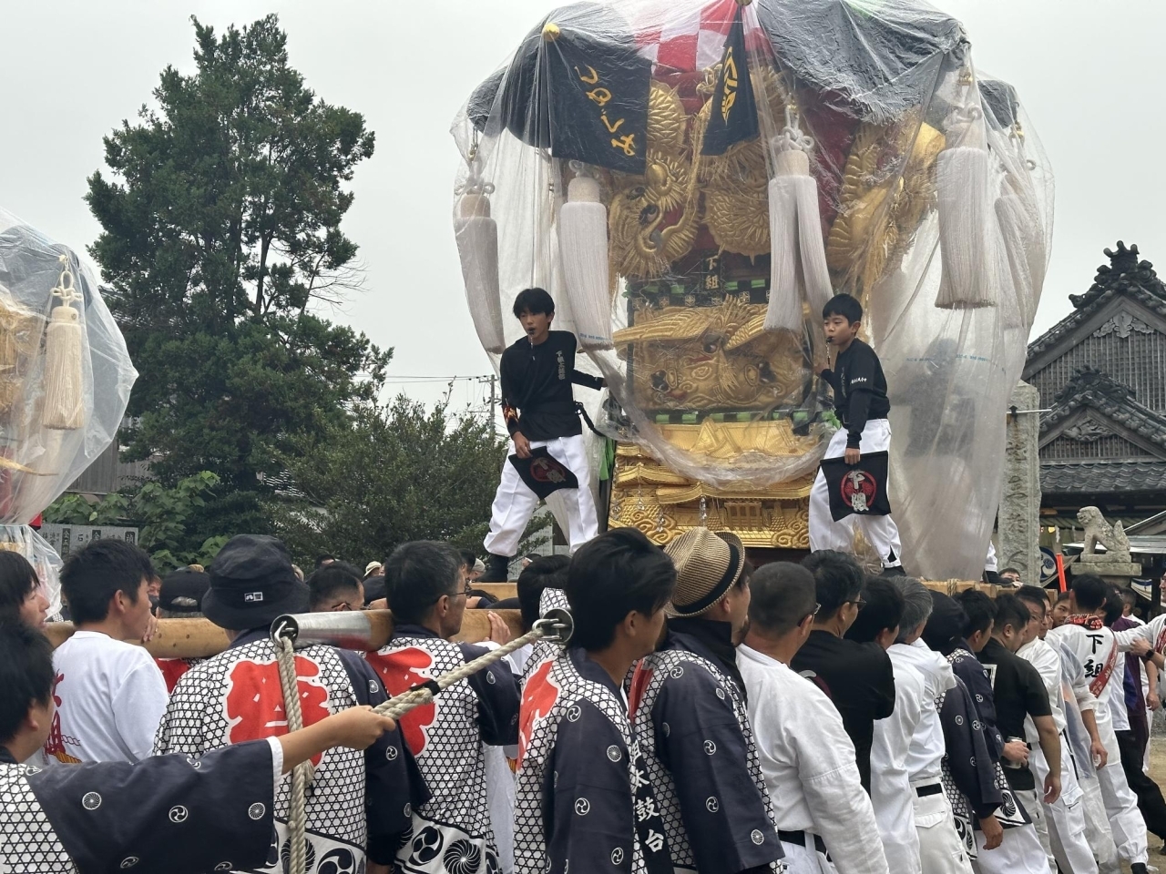 2023.10/8(日)撮影|宮出し(嘉母神社祭礼)