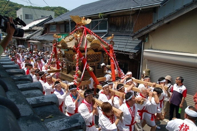 えび祭り（加太春日神社例大祭　渡御祭）