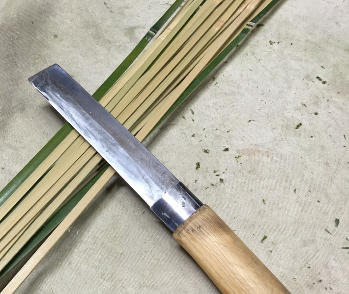 竹細工に欠かせない道具とヒゴ！