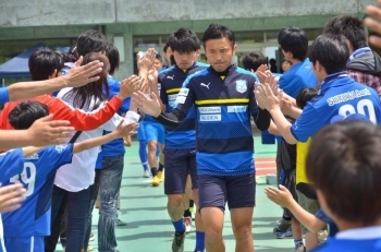 尾崎選手（キャプテン）